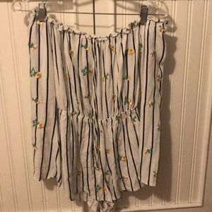 la hearts flower romper